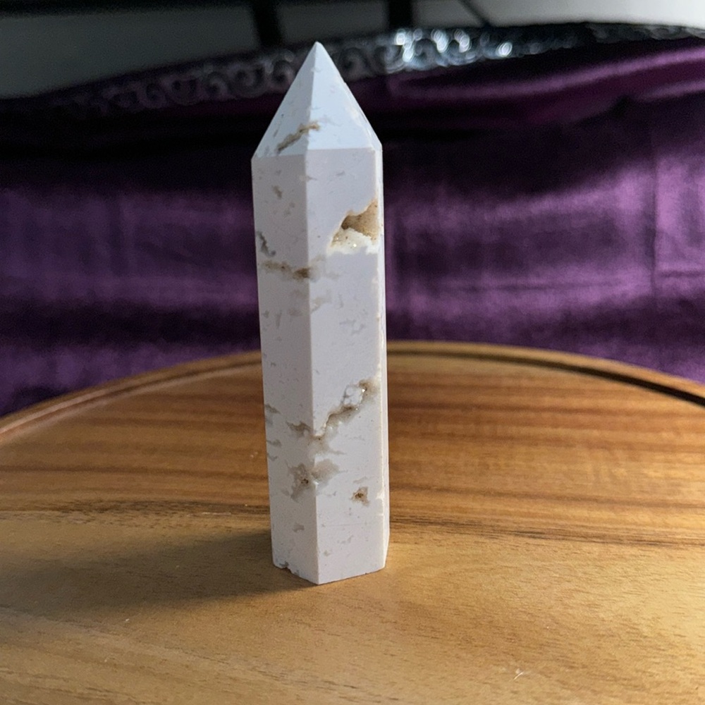 Snow White Agate